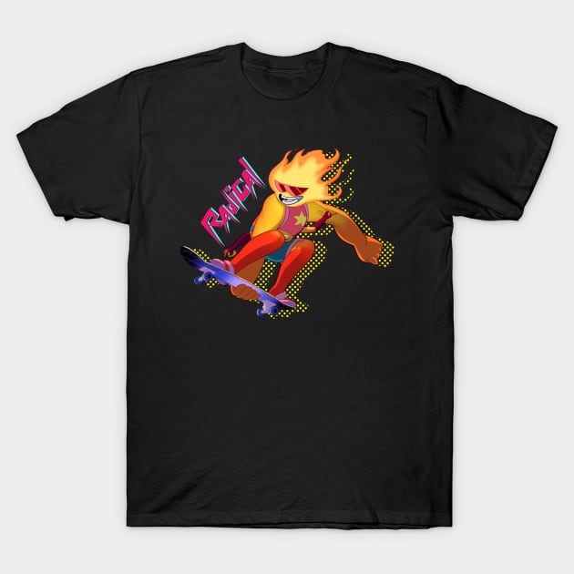 Radical! T-Shirt by angelicneonanime